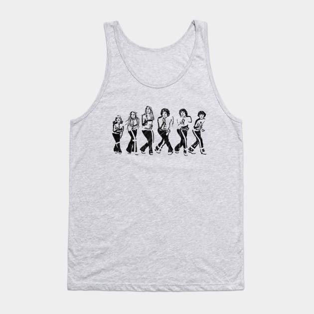 The Brady Kids Sing (distressed) Tank Top by Slightly Unhinged